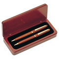 Medium Sized Rosewood Pen and Pencil Set